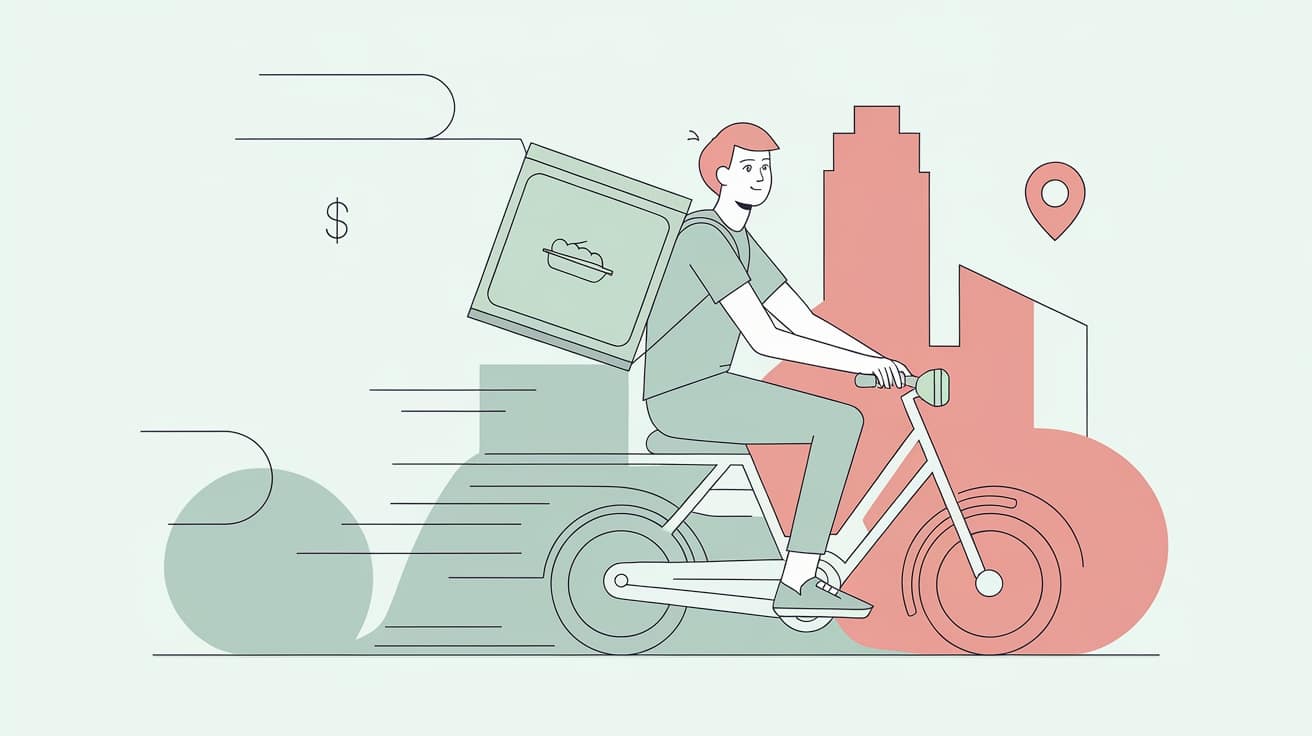 food delivery job options