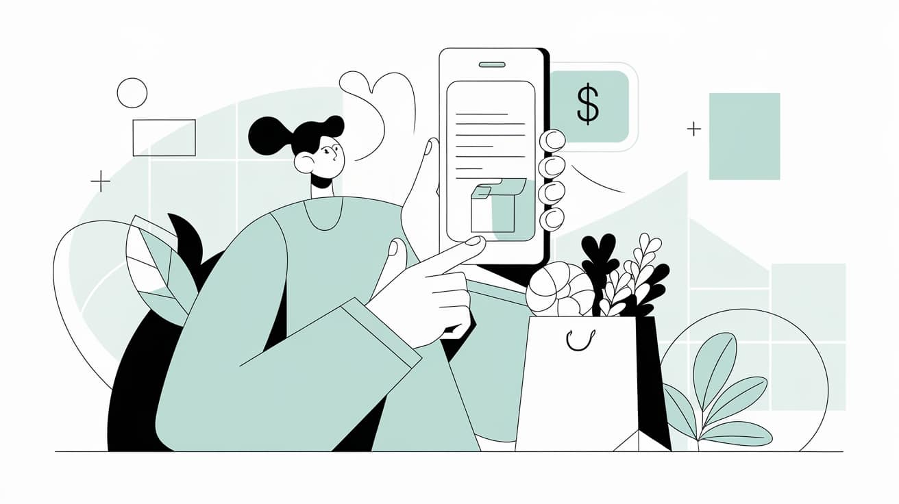 grocery shopping receipt management